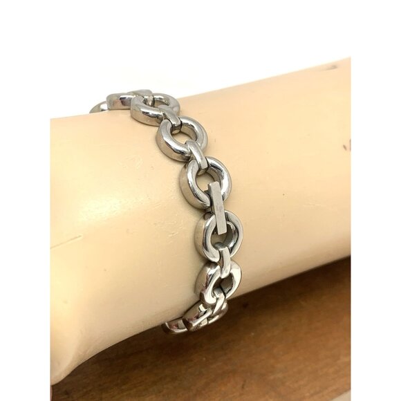 Lucien Piccard Women's Watch Swiss Quartz Blue Red Gemstone Steel 22mm Petite - Picture 9 of 13